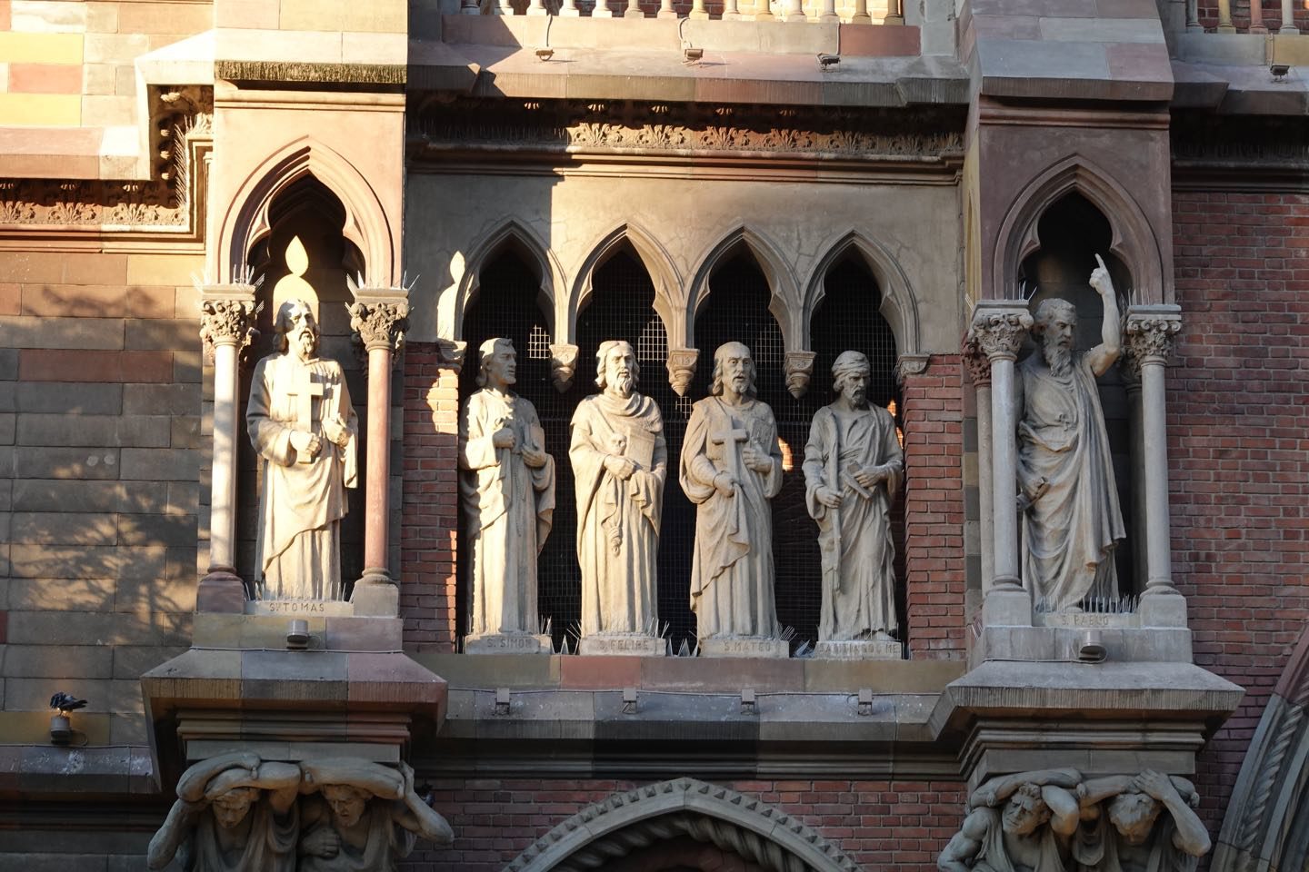 statues of the Sacred Heart Church of the Capuchin Fathers